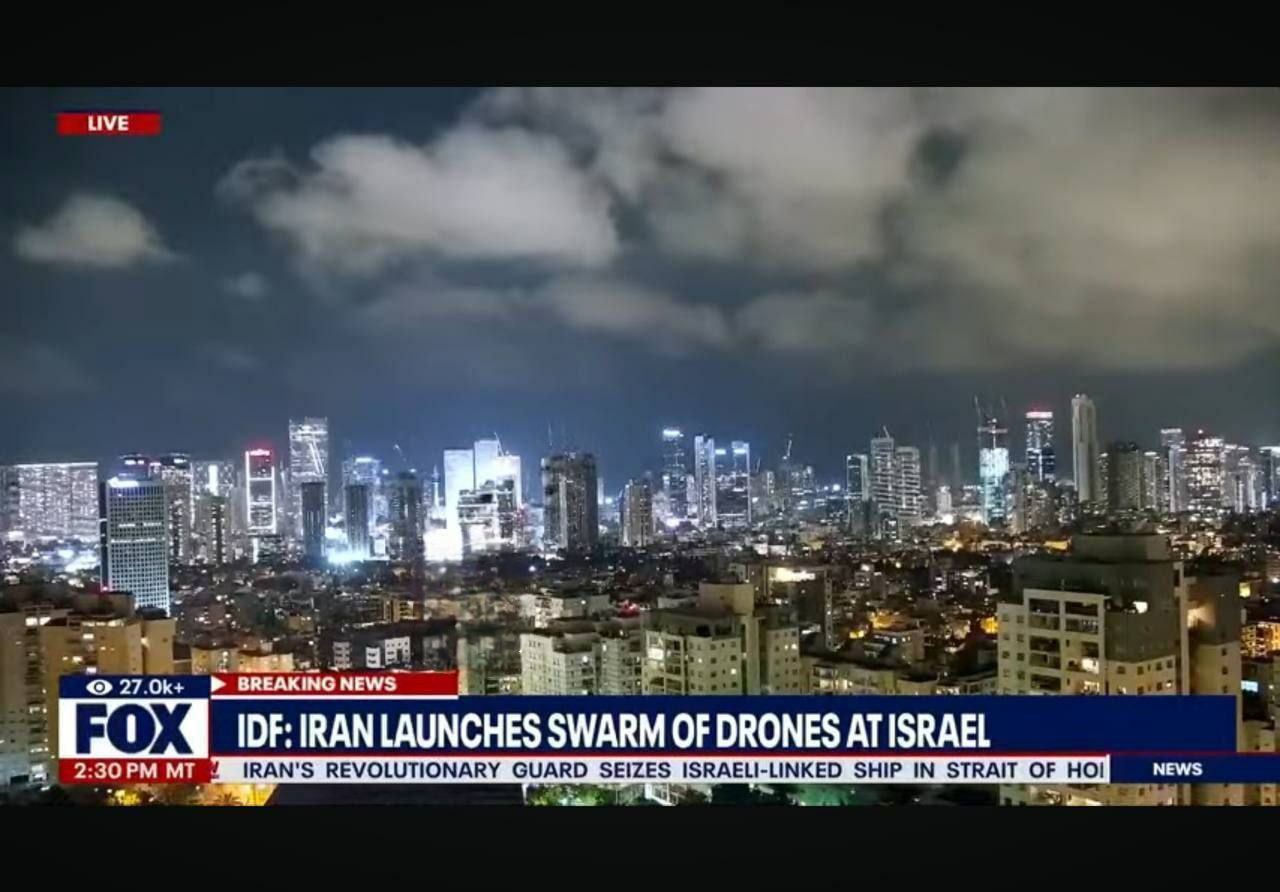 Irã promove ataque com drones contra Israel