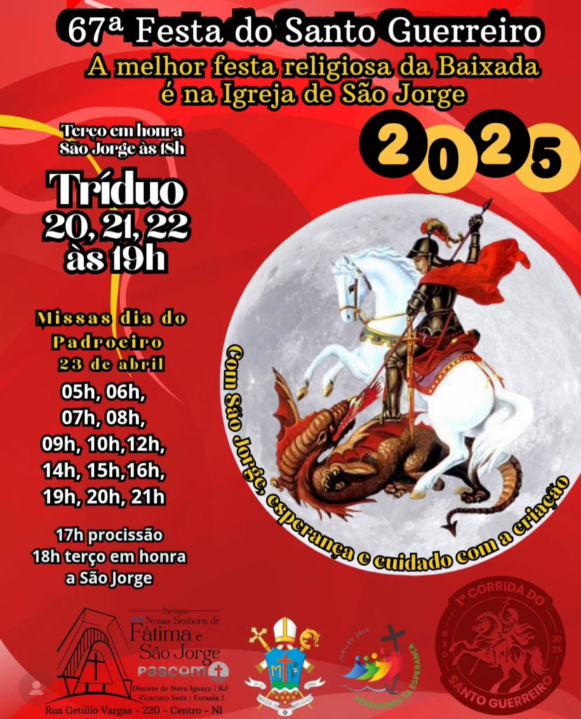 Festa da são jorge Nova Iguaçu